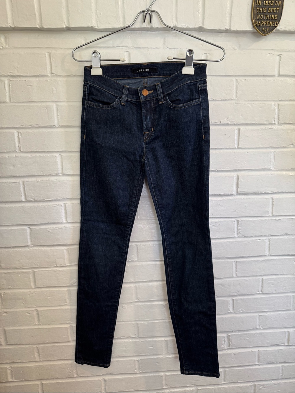 J Brand Dark Indigo Skinny Jeans for Women